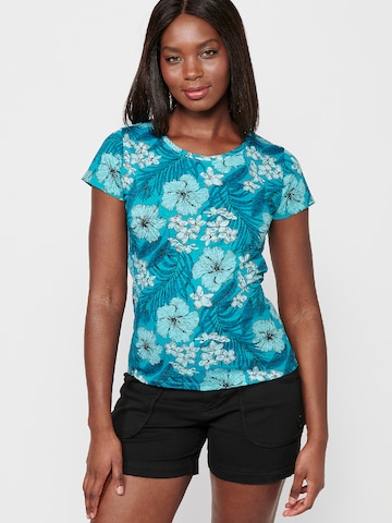 KOROSHI Shirt in Blue: front