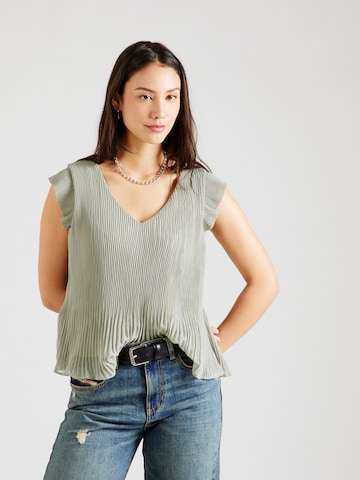 ABOUT YOU Blouse 'Dion' in Groen: voorkant