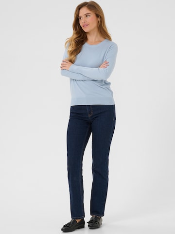 Pull-over 'Lizza' Kaffe en bleu