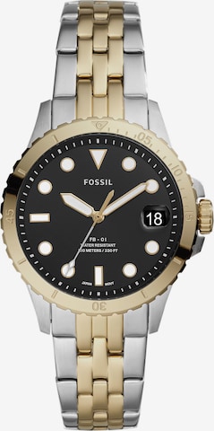 FOSSIL Uhr in Gold: predná strana