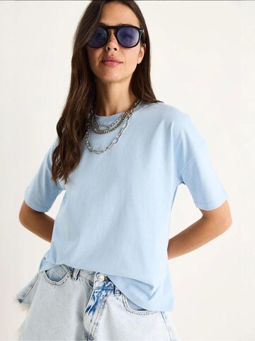 Bianco Lucci Shirt in Blauw: voorkant