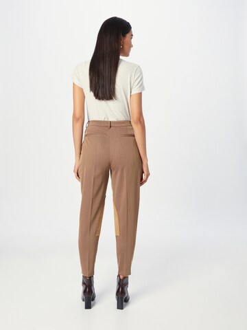 Lauren Ralph Lauren Tapered Hose 'JANANN' in Beige