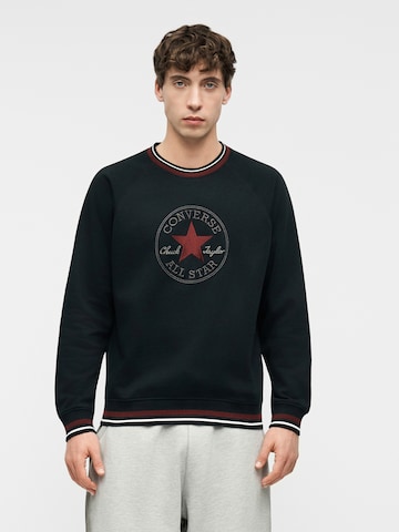CONVERSE Bluzka sportowa 'Retro Chuck' w kolorze czarny: przód
