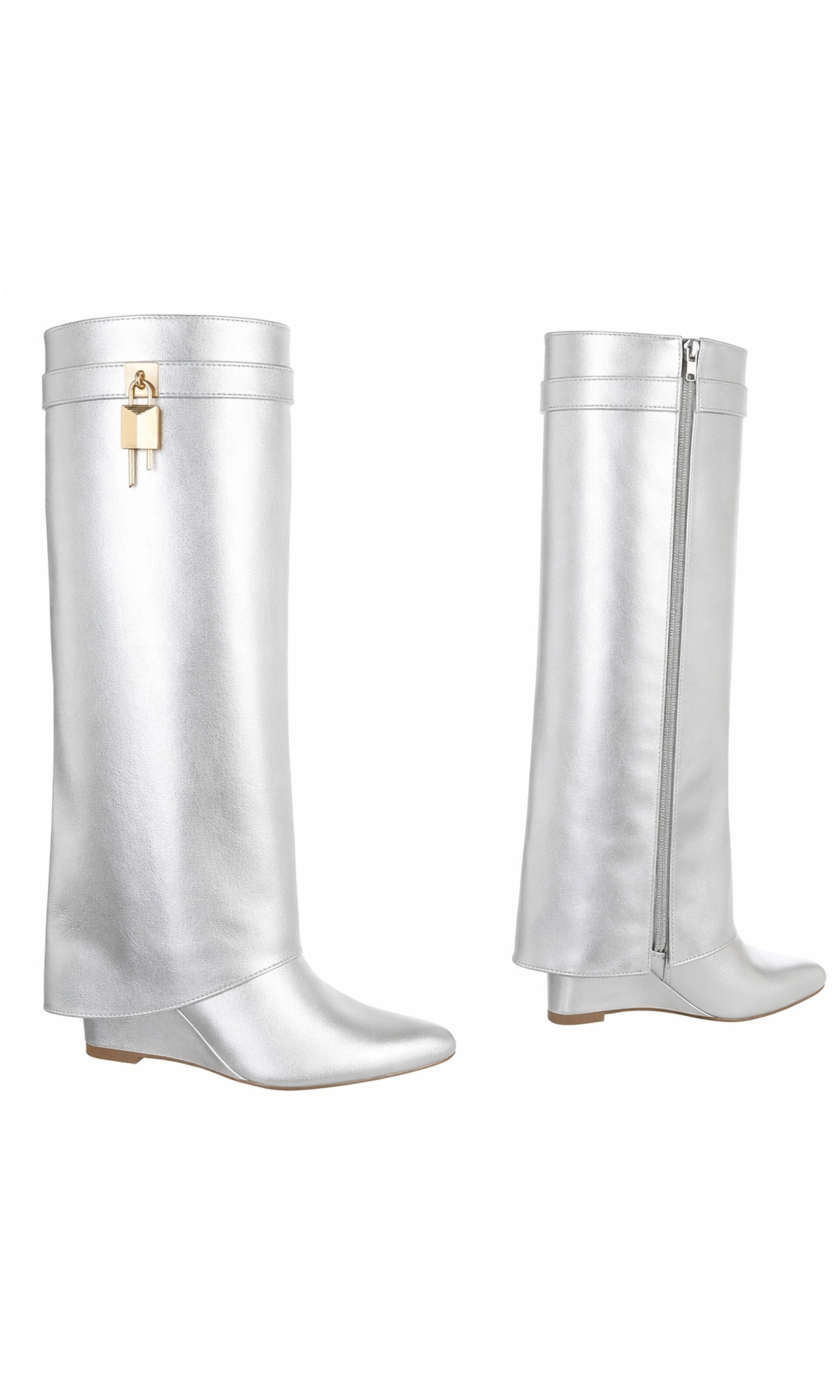 Ital-Design Boots in Silver