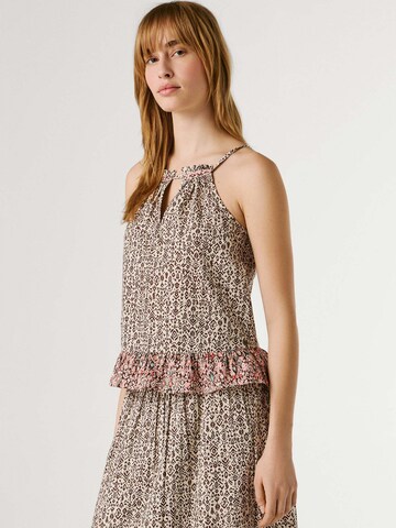 Pepe Jeans Top 'Dona' in Braun