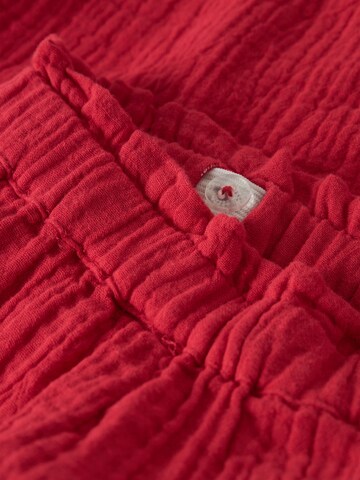NAME IT - Loosefit Pantalón en rojo