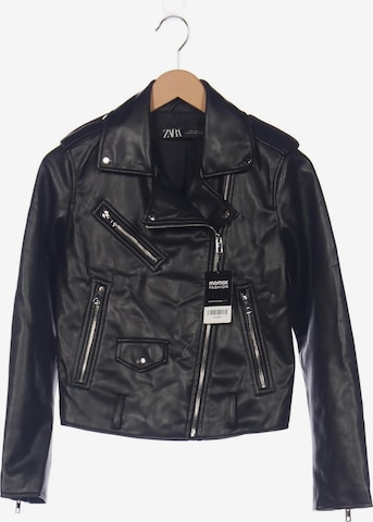 ZARA Jacke M in Schwarz: Vorderseite