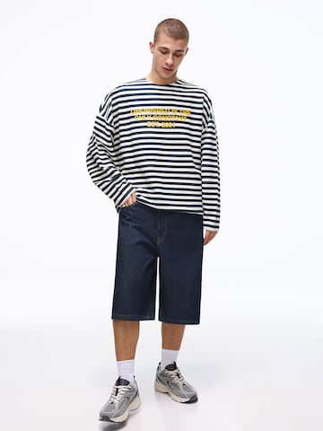 Baggy Jean Bershka en bleu