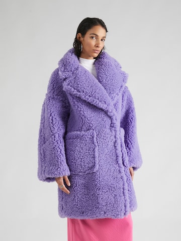 TOPSHOP - Abrigo de invierno en lila: frente