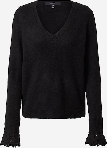 VERO MODA Sweater 'IVA' in Black: front