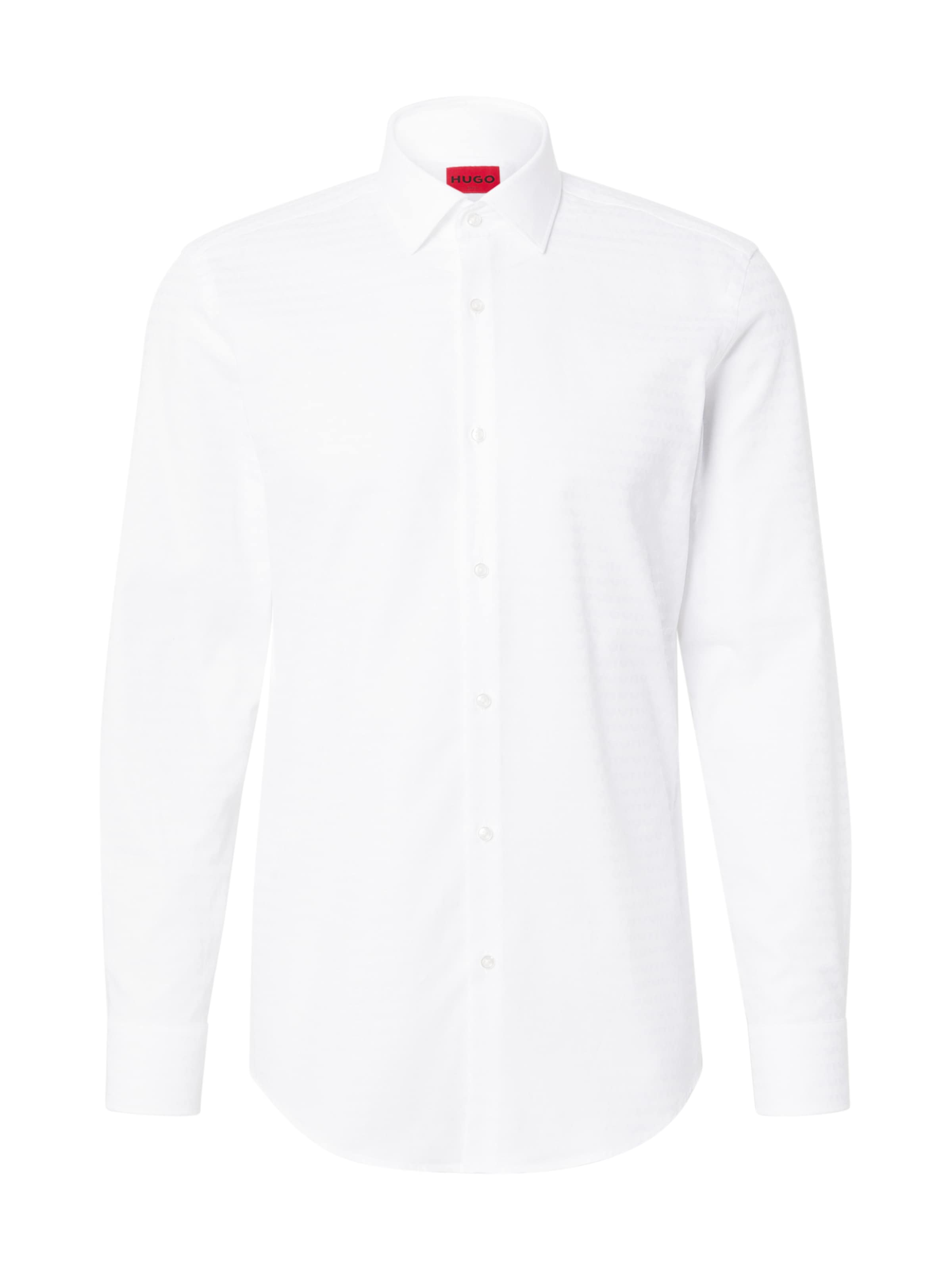 HUGO Rovný strih Košeľa 'Kenno' - Biela: predná strana