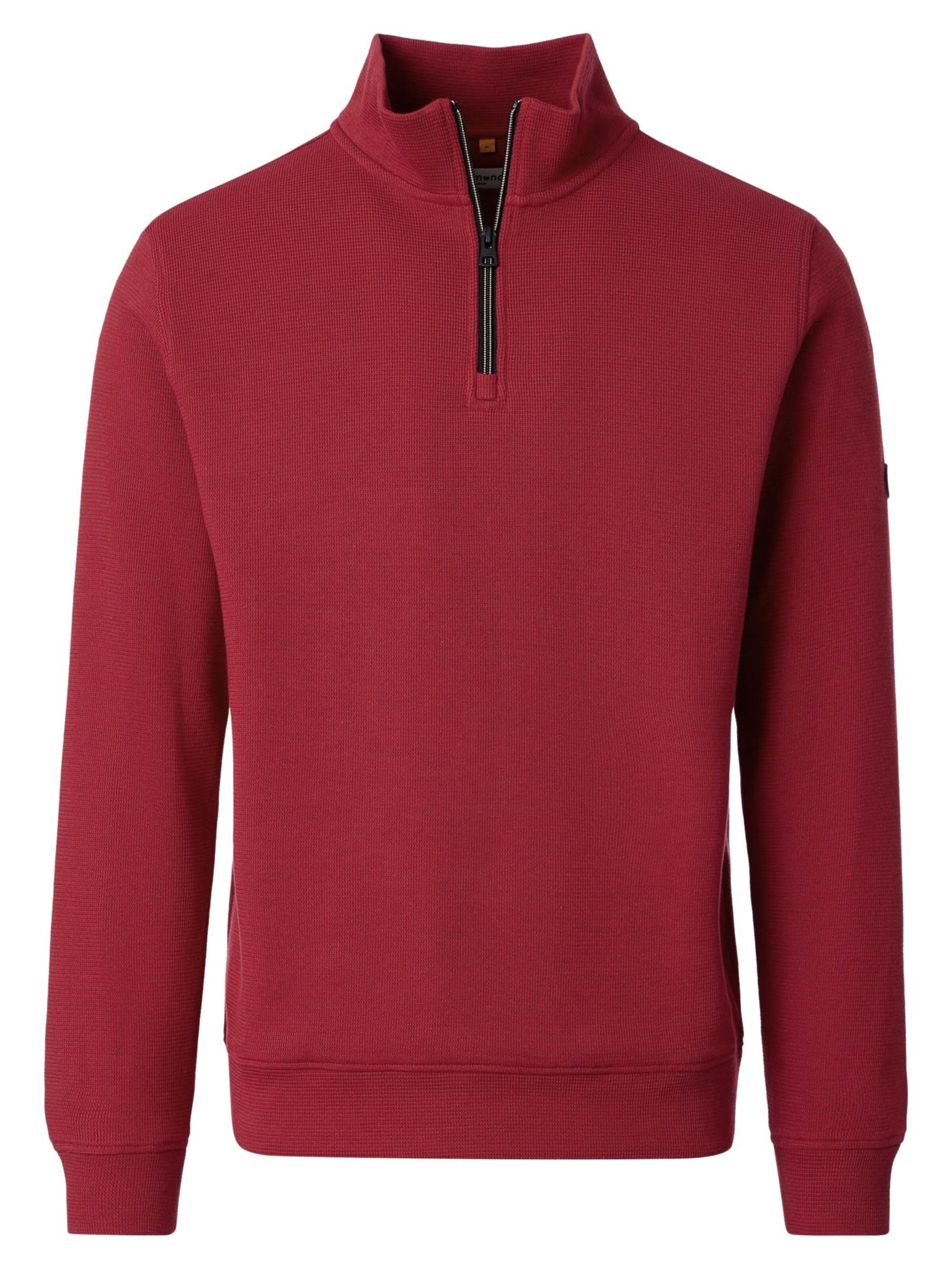 redmond Pullover 'Basic'‌‌ in Rot: Vorderseite
