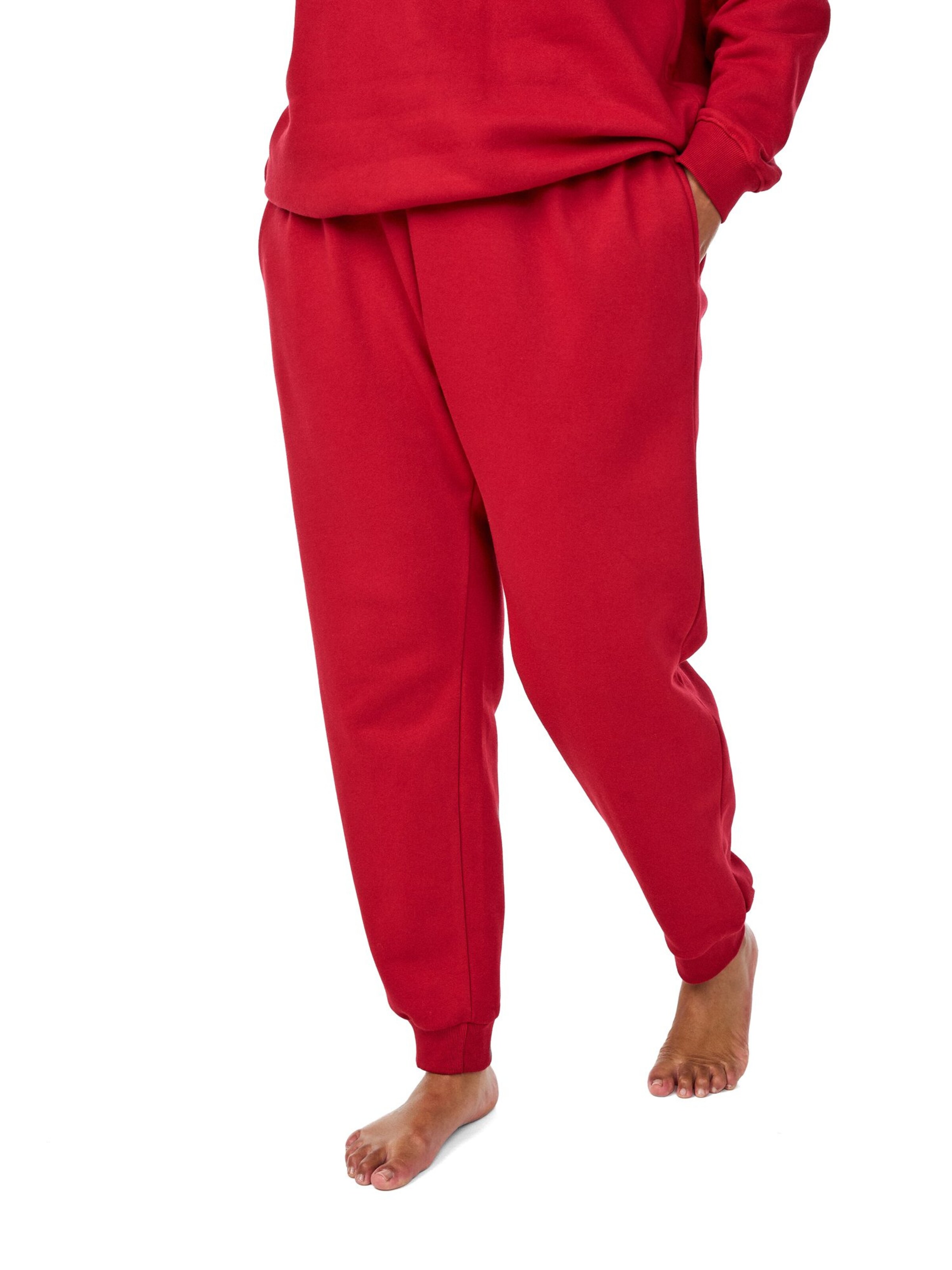 Tapered Pantaloni 'Rikke' de la Zizzi pe roșu: față