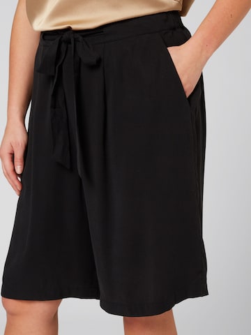 Largi Pantaloni 'Lotti' de la Guido Maria Kretschmer Curvy pe negru
