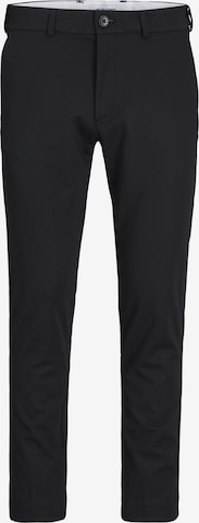 Coupe slim Pantalon chino Jack & Jones Plus en noir : devant