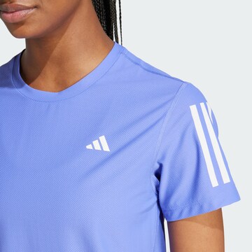 ADIDAS PERFORMANCE Funktionsshirt 'Own The Run' in Blau