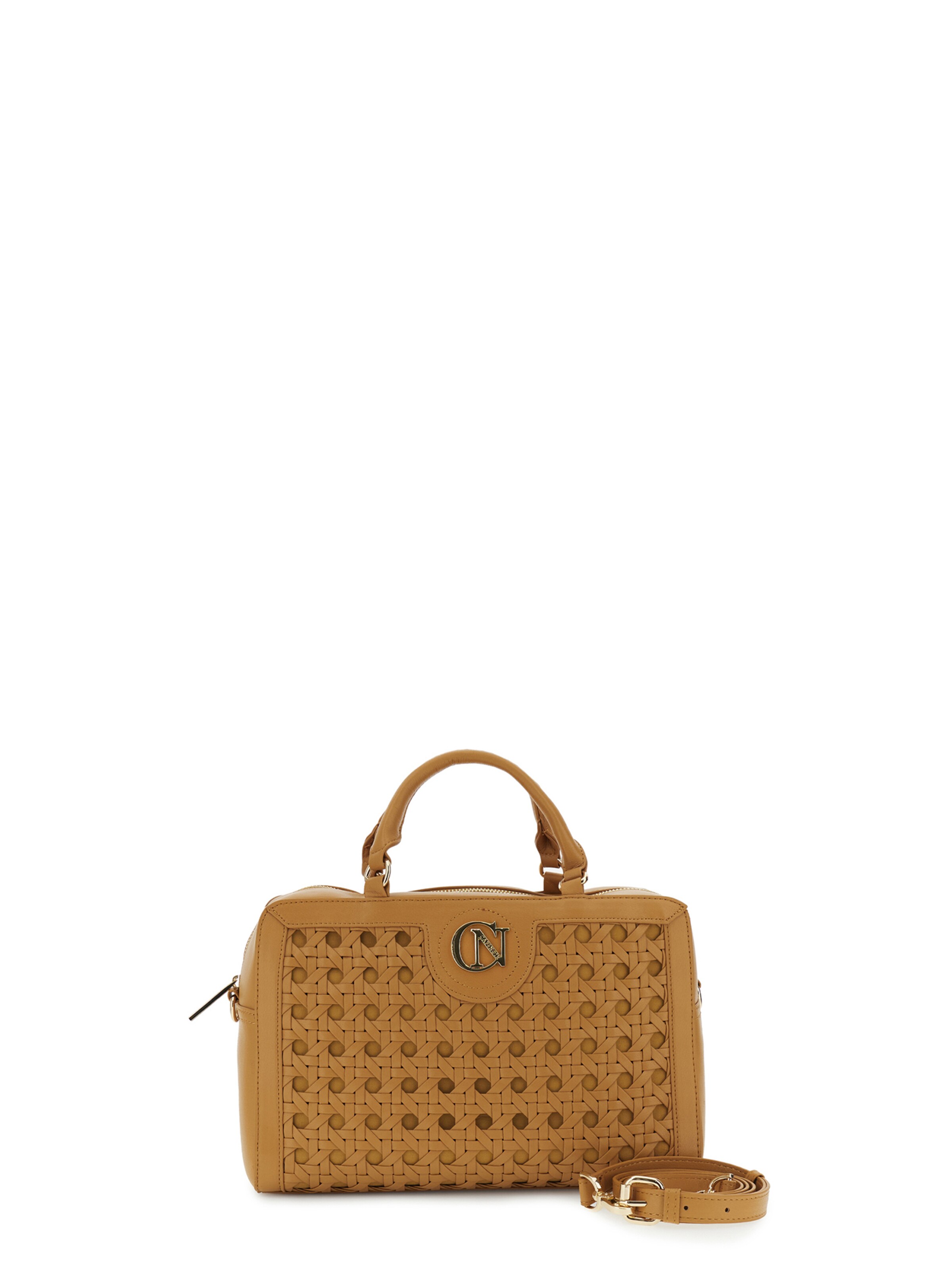 Borsa a tracolla di CAFè NOIR in marrone: frontale