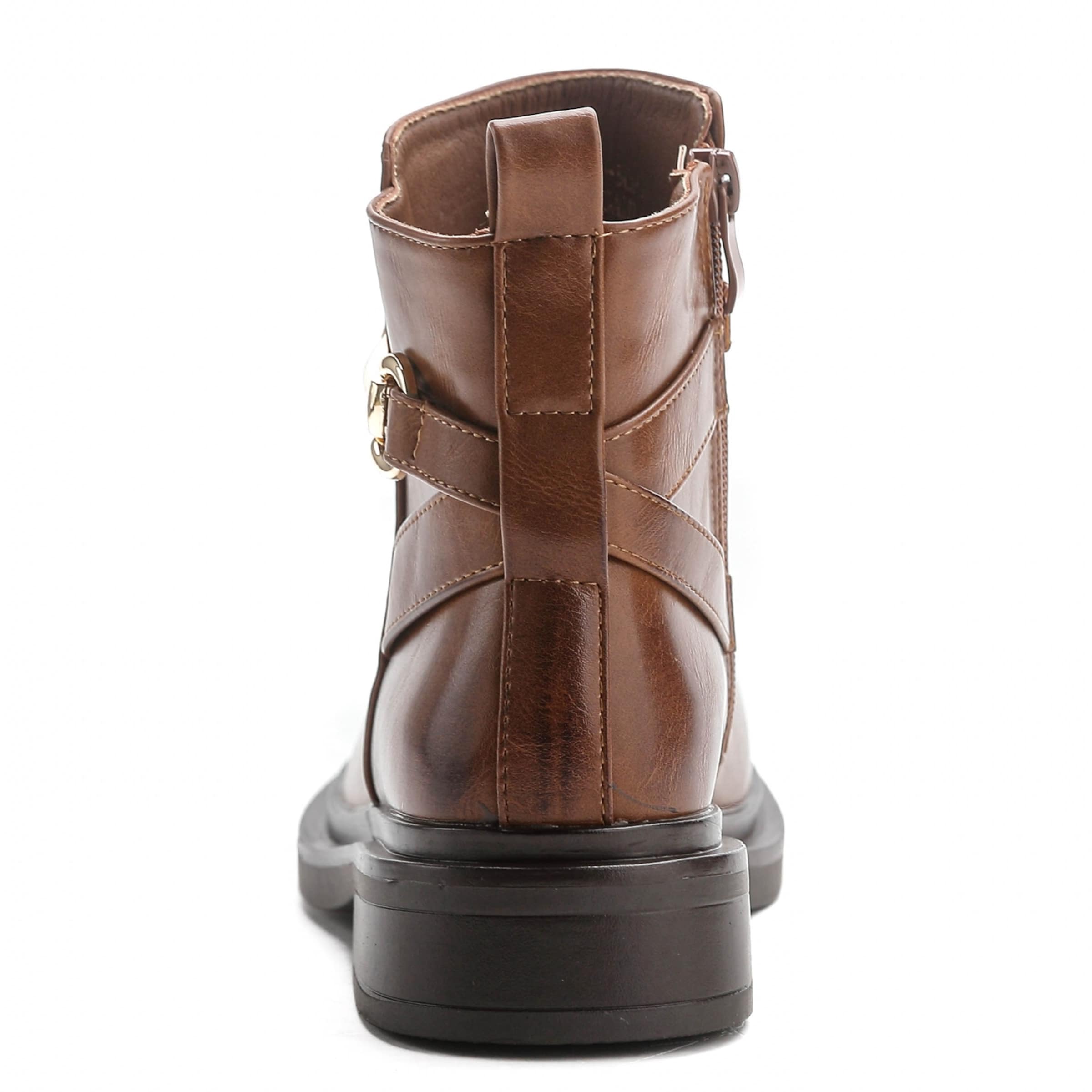 Ankle boots di Elara in marrone