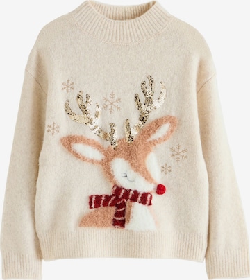 Next Neulepaita värissä beige: etupuoli