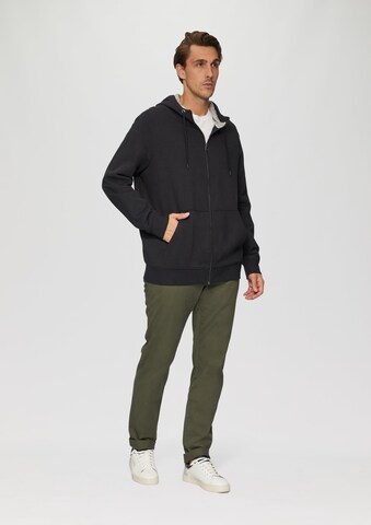 s.Oliver Sweatjacke in Schwarz