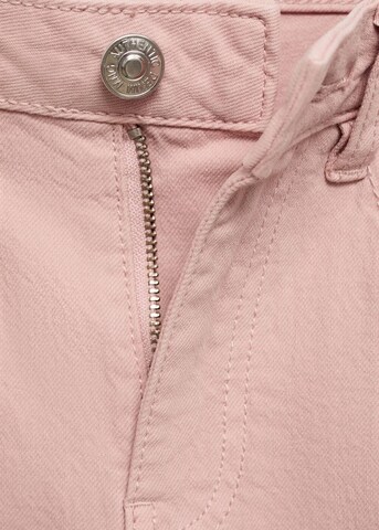 MANGO TEEN Regular Jeans in Pink