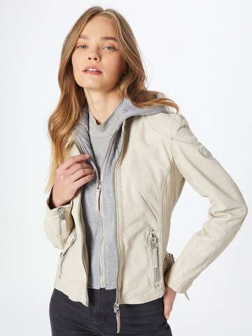 Gipsy Between-Season Jacket 'Finja' in White: front