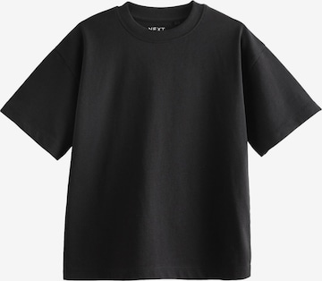 T-Shirt Next en noir : devant