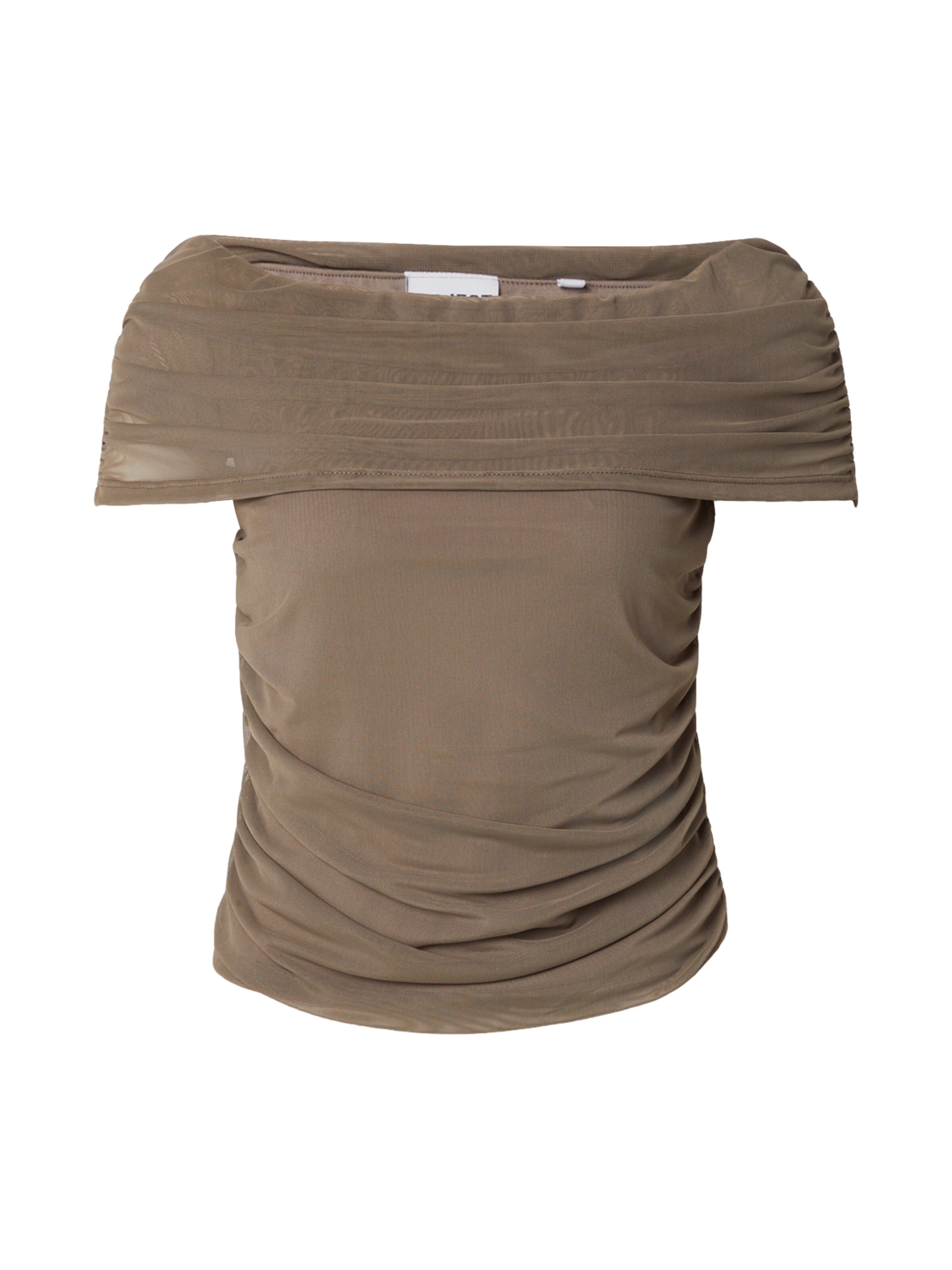 Tricou 'OBJDINA' de la OBJECT pe maro