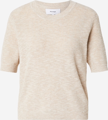 Pullover 'PETRINA' di NÜMPH in beige: frontale