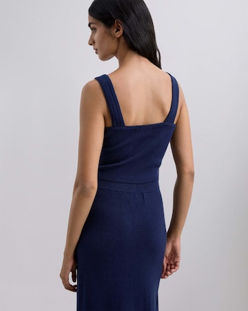 Scalpers Плетен топ в синьо