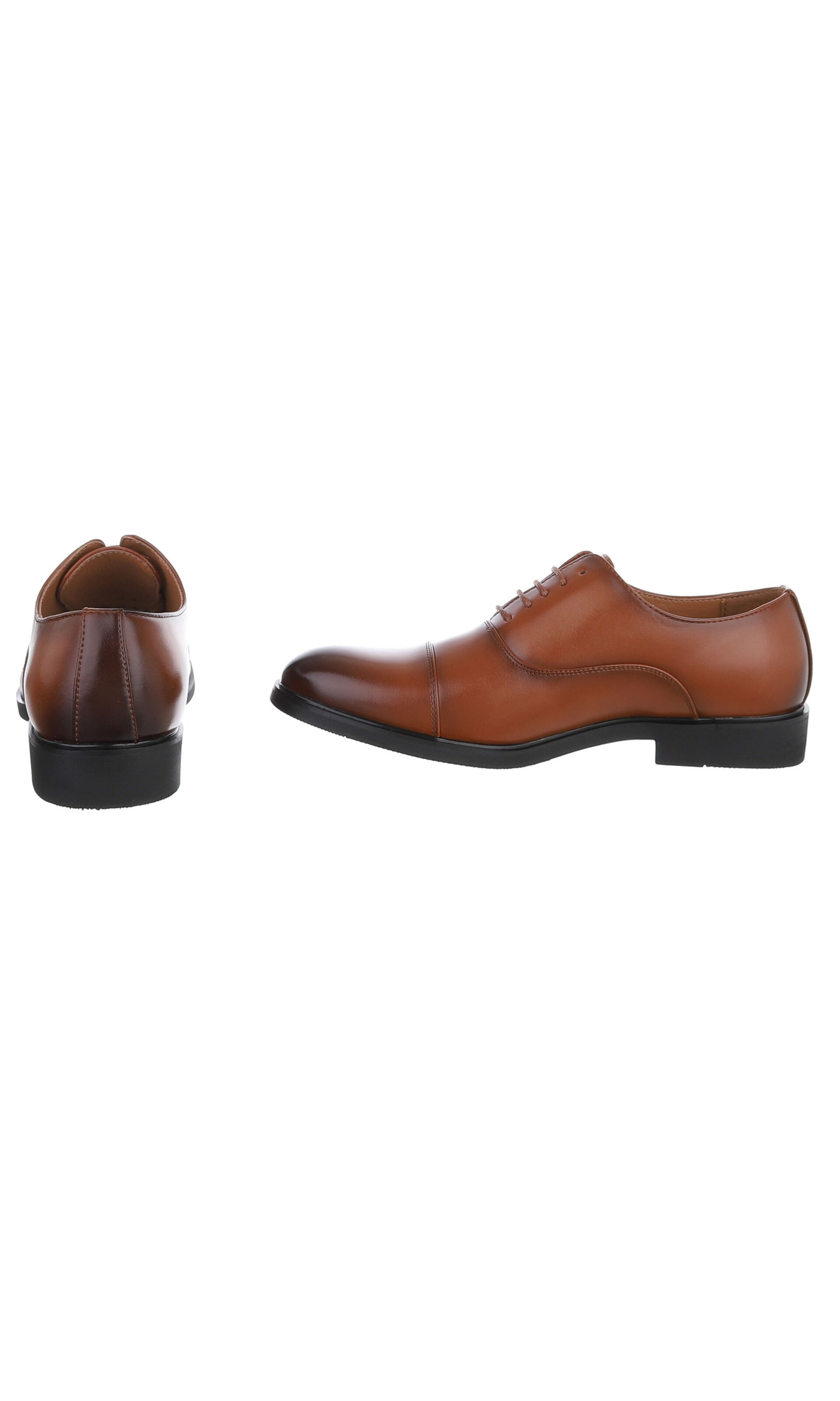CoolWalk Lace-Up Shoes in Brown
