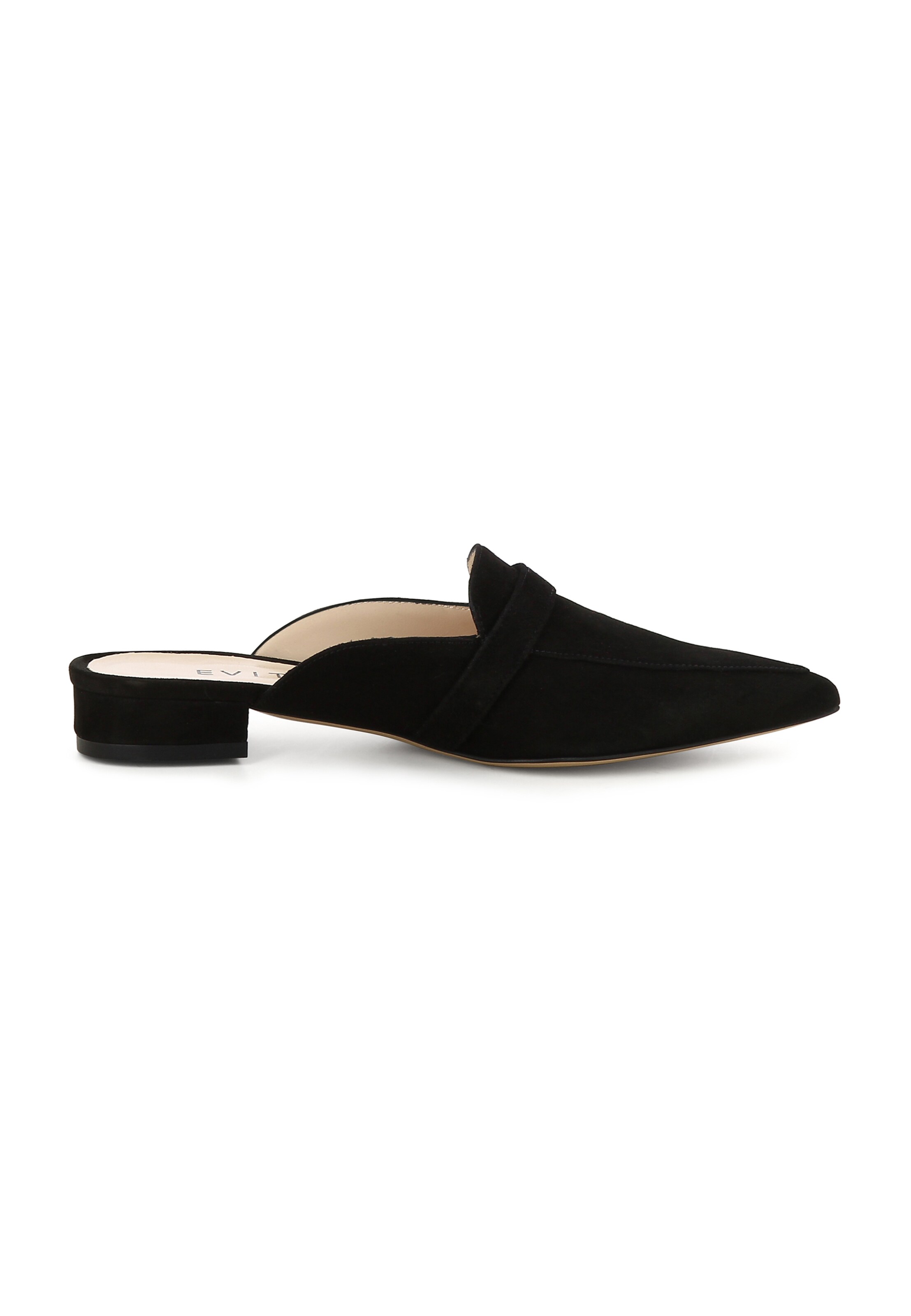 EVITA Mule 'FRANCA' in Black