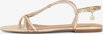 Kazar Sandal in Gold: front