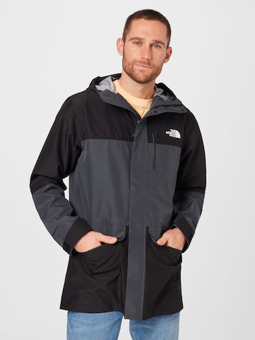 THE NORTH FACE Outdoor jacket 'DRYZZLE' in Grey: front