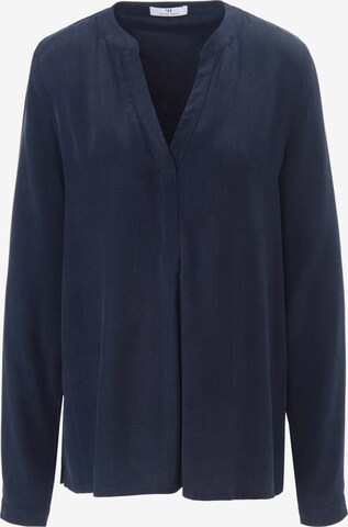 Peter Hahn Blouse in Blauw: voorkant