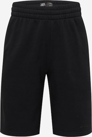 OAKLEY Regular Workout Pants 'CANYON' in Black: front