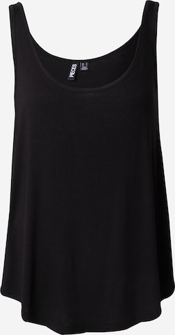 PIECES Top 'BILLO' in Black: front