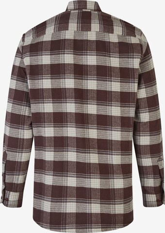 HECHTER PARIS Regular fit Button Up Shirt in Red