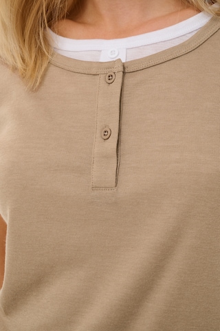 CULTURE - Camiseta en beige