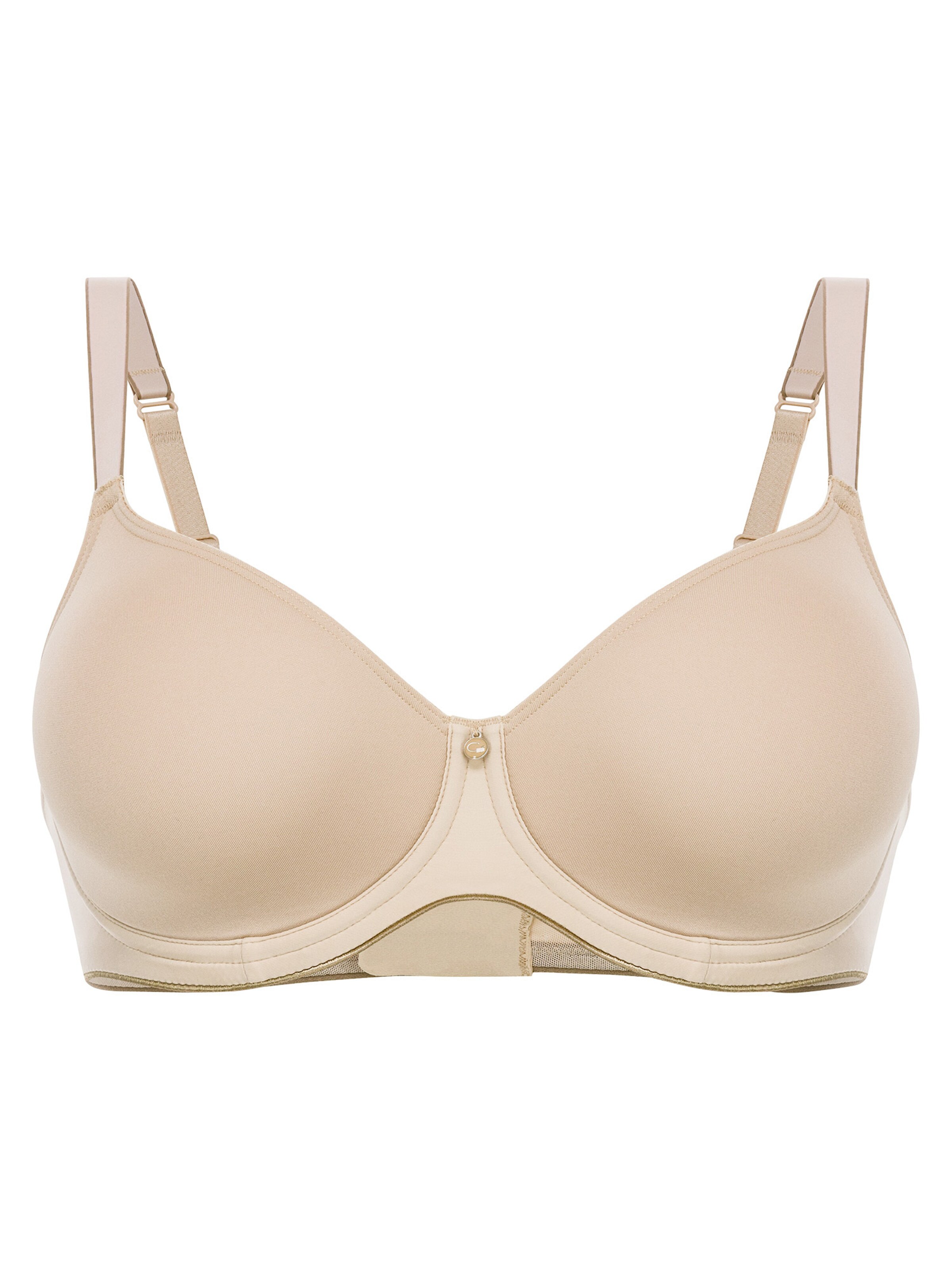Conturelle T-shirt Bra 'Pure Feeling' in Beige: front