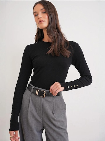 MixRay Pullover in Schwarz
