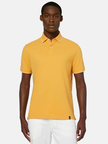 Boggi Milano Тениска 'Solid' в жълто: отпред