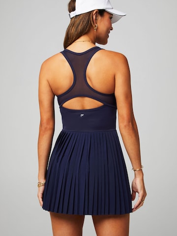 Fabletics Kleid 'HOT SHOT PLEATED CLASSIC MINI DRESS' in Blau