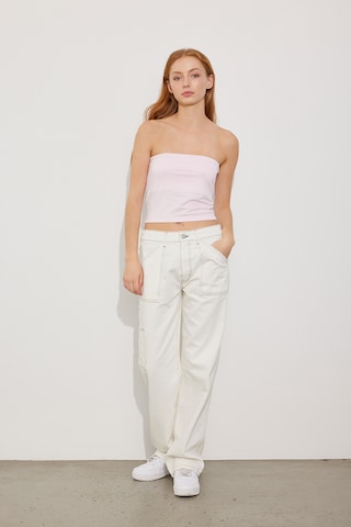 Envii Loose fit Jeans 'Berry' in Beige: front