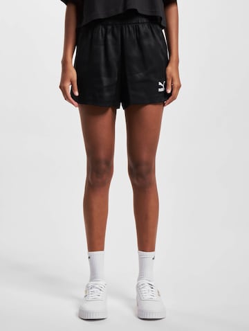 PUMA Loosefit Shorts 'T7' in Schwarz