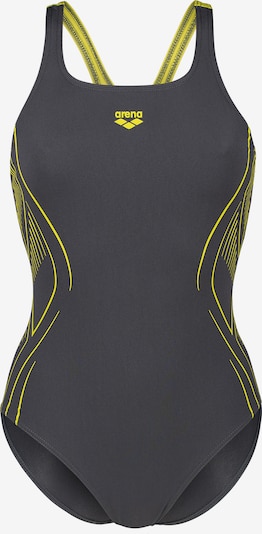 ARENA Sports swimsuit 'REFLECTING' in Yellow / Anthracite, Item view