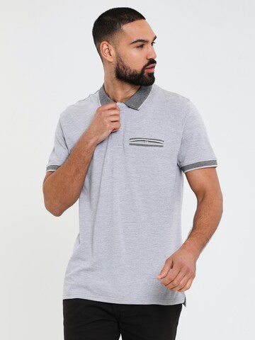 T-Shirt Threadbare en gris : devant