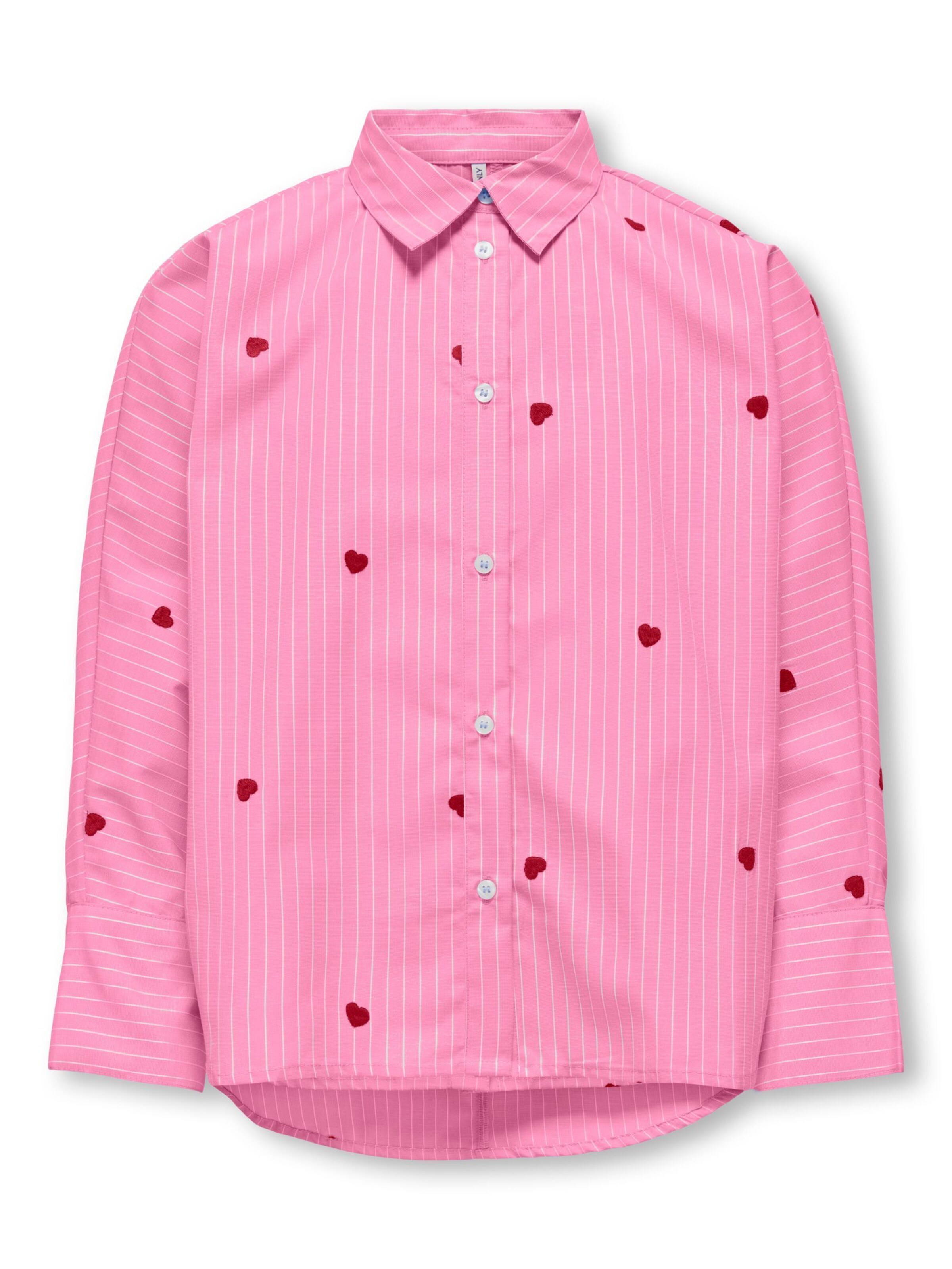 Chemisier 'KOGNEW' ONLY GIRLS en rose : devant