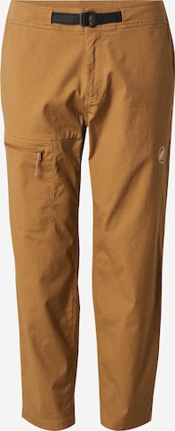 Pantalon outdoor 'Tamaro' MAMMUT en marron : devant