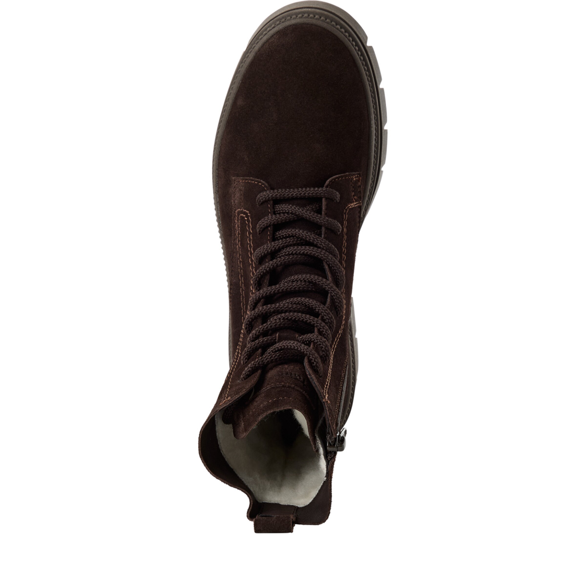 Bottines à lacets Tamaris en marron